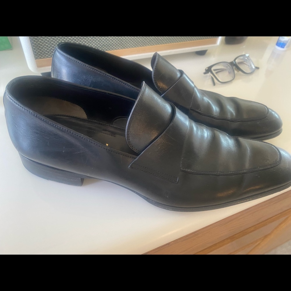 TOM FORD MEN LOAFER BLACK 12T